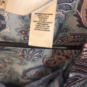 Delicates Blue and Pink Paisley Sleepwear